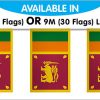 String Bunting Flags Sri-Lanka