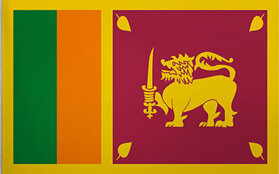 Sri Lanka Flag 60 x 90cm