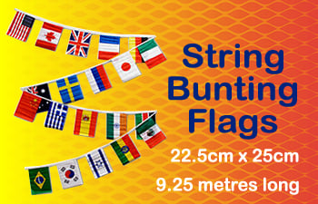 String Bunting Flags