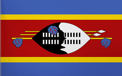Swaziland Flag 60 x 90cm