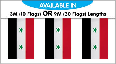 String Bunting Flags Syria