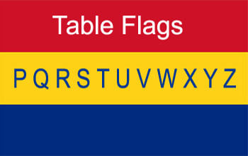 Table Flags - Countries P to Z