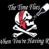 Time Flies When You're Having Rum Pirate Flag