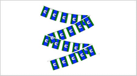 Torres Strait Bunting Flags