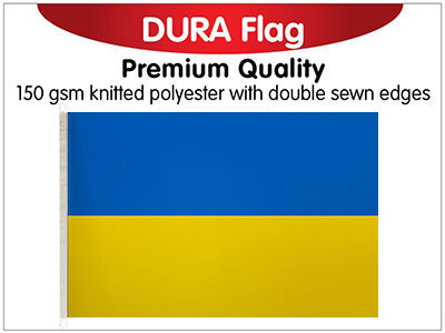 Ukraine Knitted Dura Flag 150 x 90cm