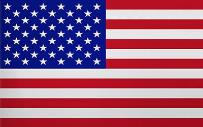 USA United States Of America Flag Sticker 13 x 9cm