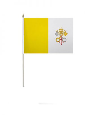 Vatican City Hand Waver Flag