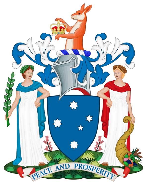 Victoria Coat Of Arms