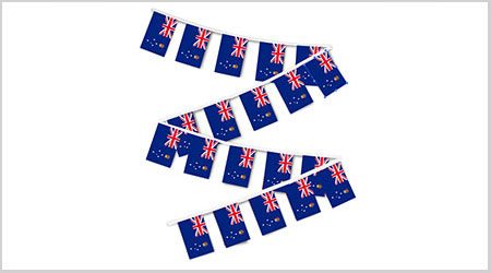 Victoria Bunting String Flags