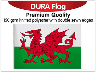 Wales Knitted Dura Flag 150 x 90cm
