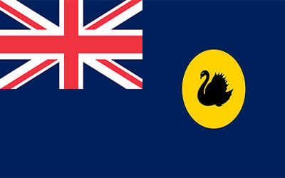Western Australia State Flag Heavy Duty 180 x 90cm