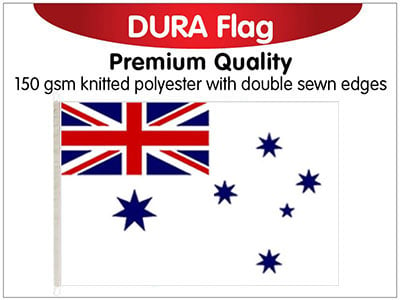 Australia White Ensign Knitted Poly Dura Flag 150 x 90cm