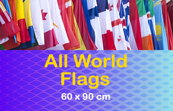 Country World Flags 60 x 90cm