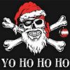 Yo Ho Ho Santa Pirate Flag