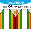 String Bunting Flags Zimbabwe